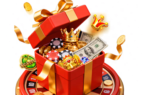 Weekend bonus gift and roulette wheel